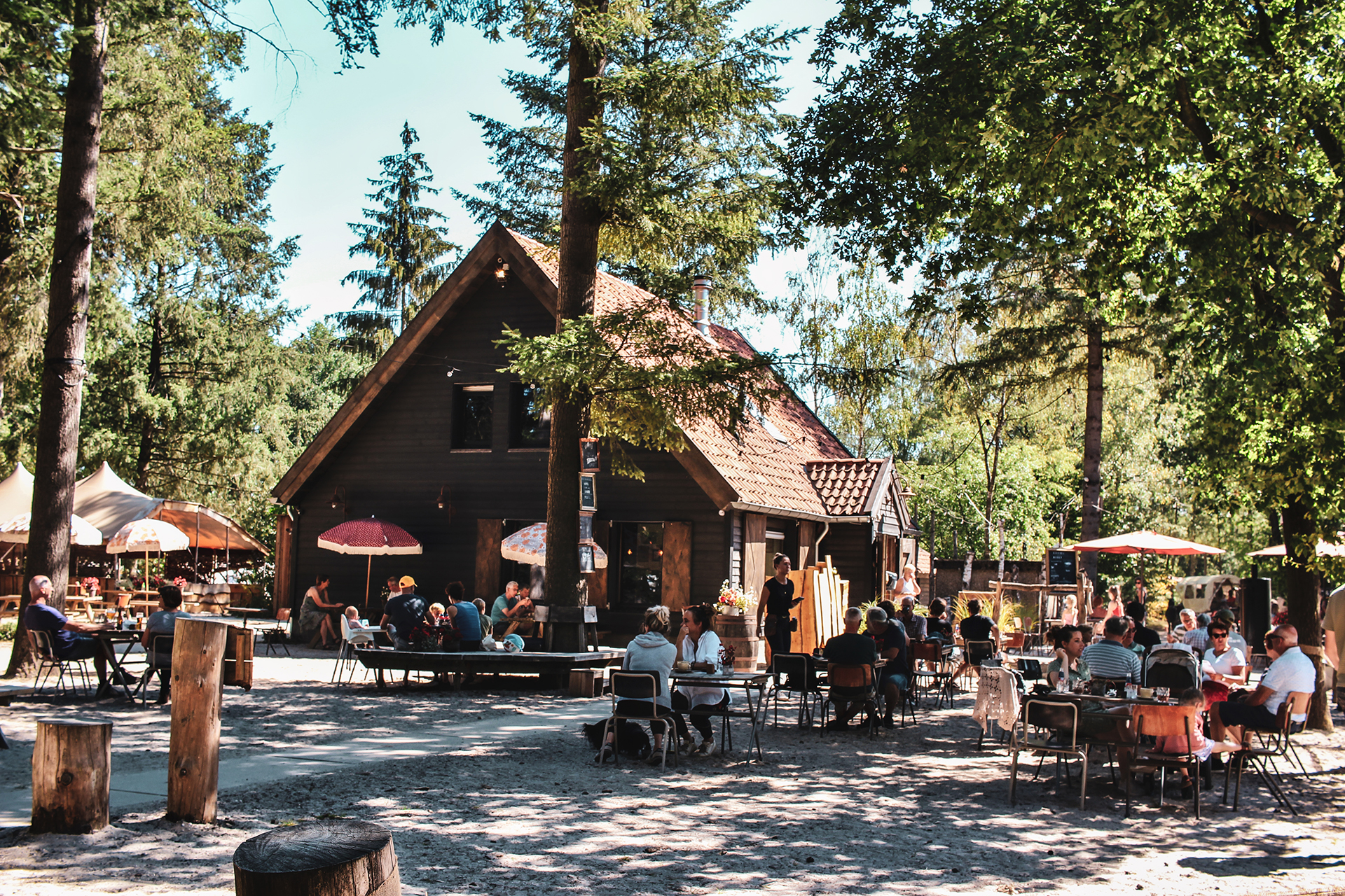 Chronisch ik ben slaperig Op te slaan Charme Camping Hartje Groen Noord-Brabant De Maashorst